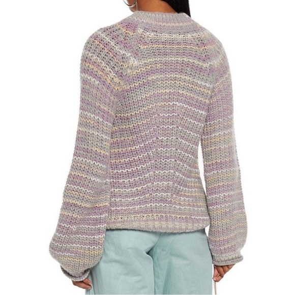 NICHOLAS Maliya Marled Alpaca Blend Sweater Size Small - Picture 12 of 14